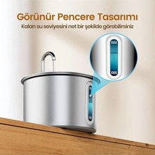 Eco Lounge Evcil Hayvan Su Pınarı - Paslanmaz Çelik - 2.2 Litre Kapasite