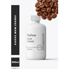 Cage Art Studio Kahve Mum Esansı 500 ml - Yüksek Kalite Mum Koku Esansı, Soya Wax ve Parafin Uyumlu