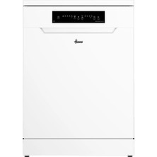 Hoover Hf 4D9L0W-17 D Enerji Sınıfı 14 Kişilik 5 Programlı Wi-Fi Bağlantılı Bulaşık Makinesi Beyaz