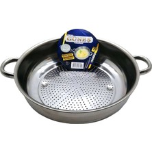 Eco Lounge No-1 - 26CM Basık Süzek Metal Süzgeç BX40
