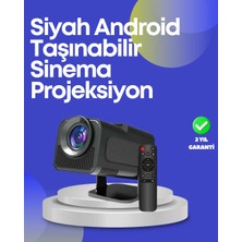 Aydogan's Ayd Hdmı, USB ve Kulaklık Girişli Çoklu Bağlantı Seçenekli Projektör
