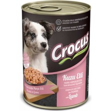 Crocus Yavru Köpek Kuzu Etli Yaş Mama 400GR