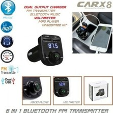 Eco Lounge Bluetooth Fm Transmitter Car X8