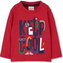 Boboli Cool Desenli Tshirt 2 Yaş-6 Yaş Turuncu