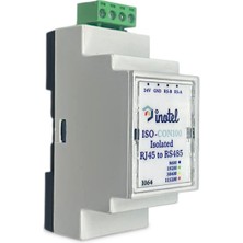 İnotel Inotel ISO-CON100 RJ45-RS485 Galvanik Izolasyonlu Endüstriyel Dönüştürücü