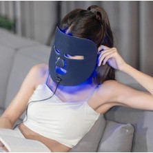 Hello Face Yüz Maskesi Kırmızı Işık Terapisi Gençleştirme Kırışıklık Giderme Akne Tedavisi LED Terapi Maske