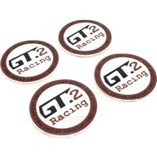 Eco Lounge Gt2 Racing Alüminyum Yapıştırma Jant Göbeği 4'lü 55MM