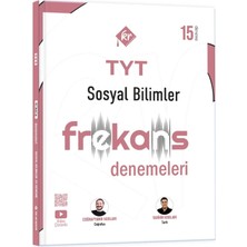 Kr Akademi Yayınları KR Akademi TYT Sosyal Bilimler 15'li Frekans Denemeleri Üniversite Hazırlık İçin Tekil Ürün