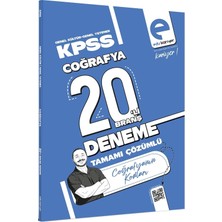 Edu Kariyer Coğrafyanın Kodları KPSS Coğrafya 20'li Branş Deneme Tamamı Çözümlü