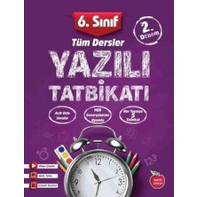 Anonim Newton Yayınları 6. Sınıf 2. Dönem Yazılı Tatbikatı