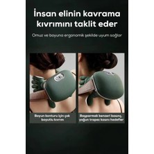 Eco Lounge Şarjlı Isıtmalı El Hissi Boyun ve Sırt Masaj Cihazı Taşınabilir Rahat Evde Kullanım