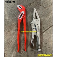 Wrt Cobalt Çelik Pense Ayarlı Kargaburun Pense Ayarlı Fort Pense 210MM 2set