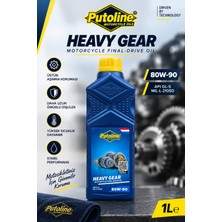Putoline Heavy Gear 80W-90 Motosiklet Şanzıman ve Dişli Yağı Apı Gl-5 1 Litre