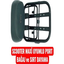 Scooter Maxi Uyumlu Port Bağaj ve Sırt Dayama Erpilsan Elektronik