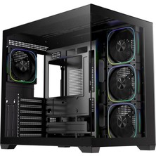 Bitfenix Zaah 4ARGB Siyah 750W 80+ Bronze Gen5 Mid Tower Akvaryum Kasa