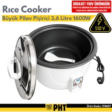 Impa 174607 Rıce Cooker 110V Pilav Pişirici 3,6 Litre