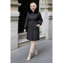 Hafsa Mina Kapitone Mont Siyah HM2956