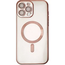 Royaleks Iphone 14 Pro Kılıf Kross Magneticsafe Kapak - Rose