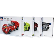 Ctoy Oyuncak LEGO Yarış Arabaları Seti KY6139 (Karışık Model, 1 Adet)