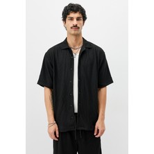 Fitilli Oversize Gömlek