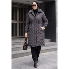 Hafsa Mina Kapitone Mont Füme HM2956