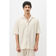 Fitilli Oversize Gömlek