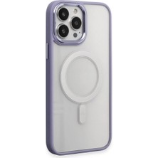 Royaleks Iphone 15 Pro Kılıf Room Magneticsafe Silikon - Lila