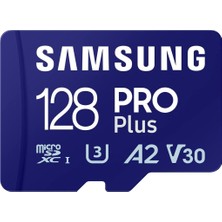 Samsung Pro Plus MB-MD128SA Class 10 Uhs-I U3 A2 V30 128 GB Micro Sd Kart - Outlet