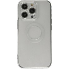 Royaleks Iphone 13 Pro Kılıf Santa Lens Silikon - Şeffaf