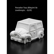 Canseb Elegance 9cm Klasik Araba Saksı & Kalemlik Dekoratif Obje
