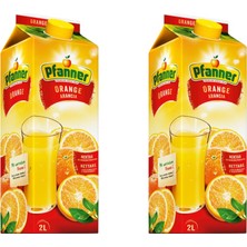 Pfanner Portakal Meyve Suyu 2 Lt X2