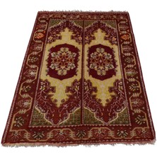 Kilim Antik El Dokuma Cerit Yörükleri Yün Halı 1790 - Antika - Çok Renkli