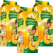 Pfanner Multivitamin Meyve Suyu 2 Lt X3