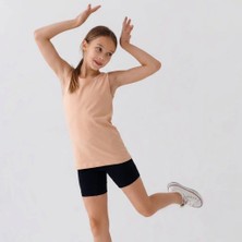 Bonbon Genç Kadın Basic Kolsuz Içi Yarım Astarlı Tshirt BB2815