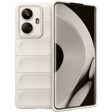 Royaleks Realme 10 Pro 5g Kılıf Optimum Silikon - Krem