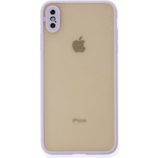 Royaleks Iphone x Kılıf Montreal Silikon Kapak - Mor