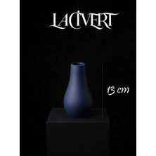 Canseb Elegance Premium - 13CM Boyunda - Dekoratif Kuru Çiçek Vazosu - El Boyaması Işçilik
