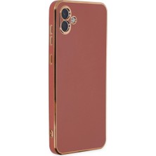 Royaleks Samsung Galaxy A04 Kılıf Volet Silikon - Kırmızı