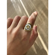 Lavanderopa Flora Çelik Yüzük