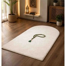 Kaymaz Taban Yıkanabilir Pelus Seccade 70X120