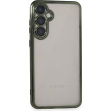Royaleks Samsung Galaxy S23 Fe Kılıf Razer Lensli Silikon - Yeşil