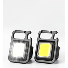 Azrlya Anahtarlık Çok Amaçlı Mıknatıslı Taşınabilir Işık LED Şarjlı