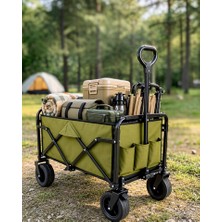 Azrlya Kamp, Piknik, Plaj ve Alışveriş Için Çok Amaçlı Katlanabilir Wagon