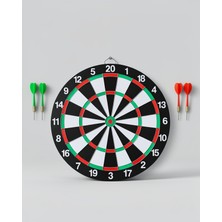 Azrlya Ev ve Oyun Alanları Için Dart Tahtası 12 Inç 4 Dart Oku Dahil