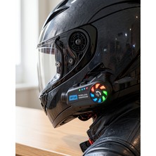 Azrlya Kask Üstü Kamera Bluetooth Müzik ve Çağrı Özellikli Geniş Açılı Lens
