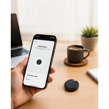 Azrlya Airtag Akıllı Eşya Takip Cihazı Ios ve Android Uyumlu Uzun Pil Ömürlü