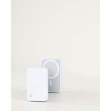 Azrlya Ios Uyumlu Magsafe Kablosuz 15W Şarj Powerbank Magesafe