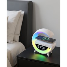 Azrlya Kablosuz Rgb Bluetooth Hoparlör USB Fm ve Aux Destekli Taşınabilir Ses Sistemi