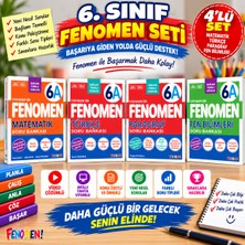 Fenomen 6. Sınıf Soru Bankası 4’lü Set | Matematik + Türkçe + Paragraf + Fen Bilimleri | 6A | Yeni Nesil Sorular | Video Çözümlü | Akıllı Tahta Uyumlu