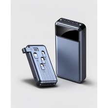 Azrlya Powerbank 20.000 Mah Hızlı Şarj Özellikli Taşınabilir USB Girişli